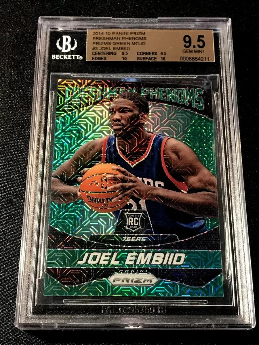 Joel Embiid 10 Graded Basketball Rookie Sports Trading Cards