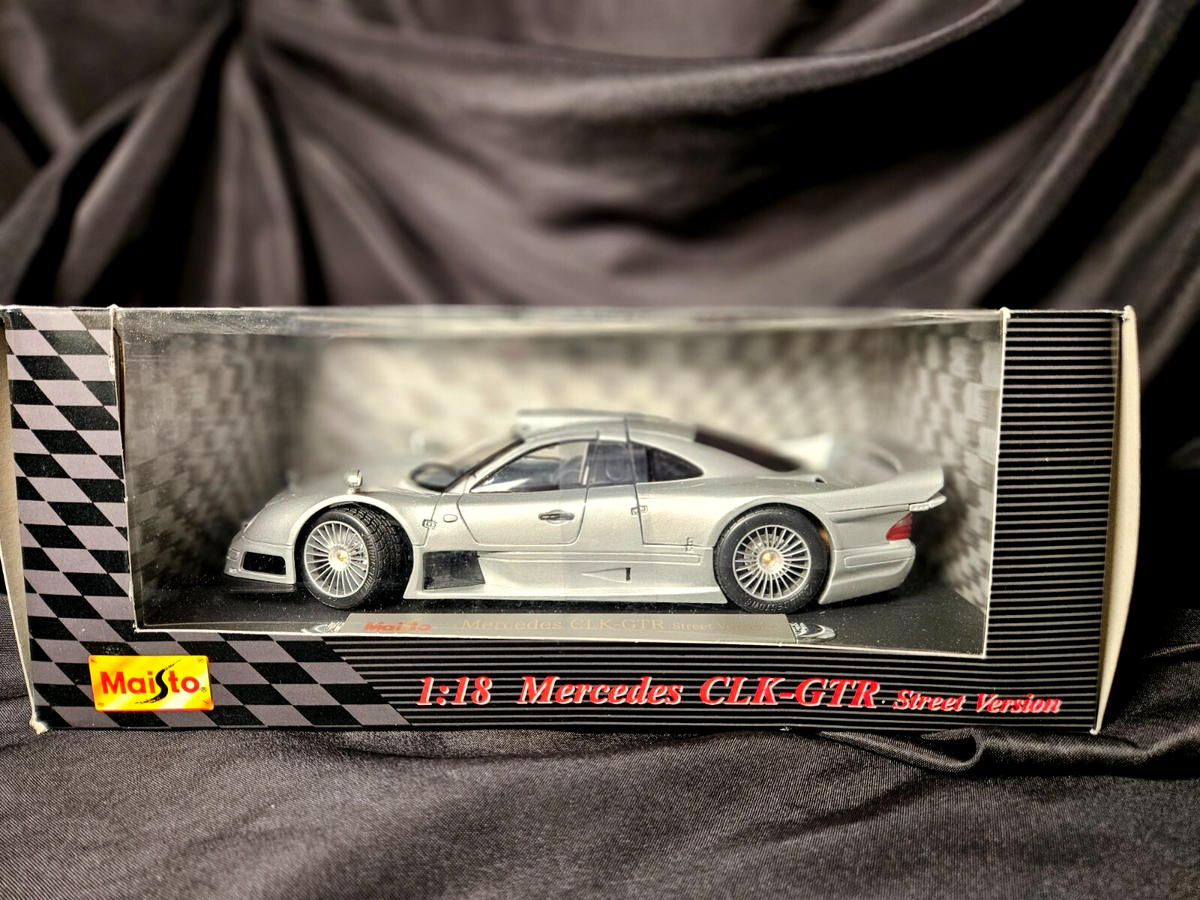 Maisto Mercedes CLK-GTR 1:18 Scale Inv. #4495 | eBay