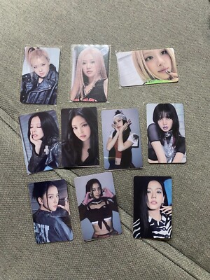 BLACK PINK BLACKPINK WORLD TOUR SEOUL CONCERT LUCKYDRAW PHOTOCARD