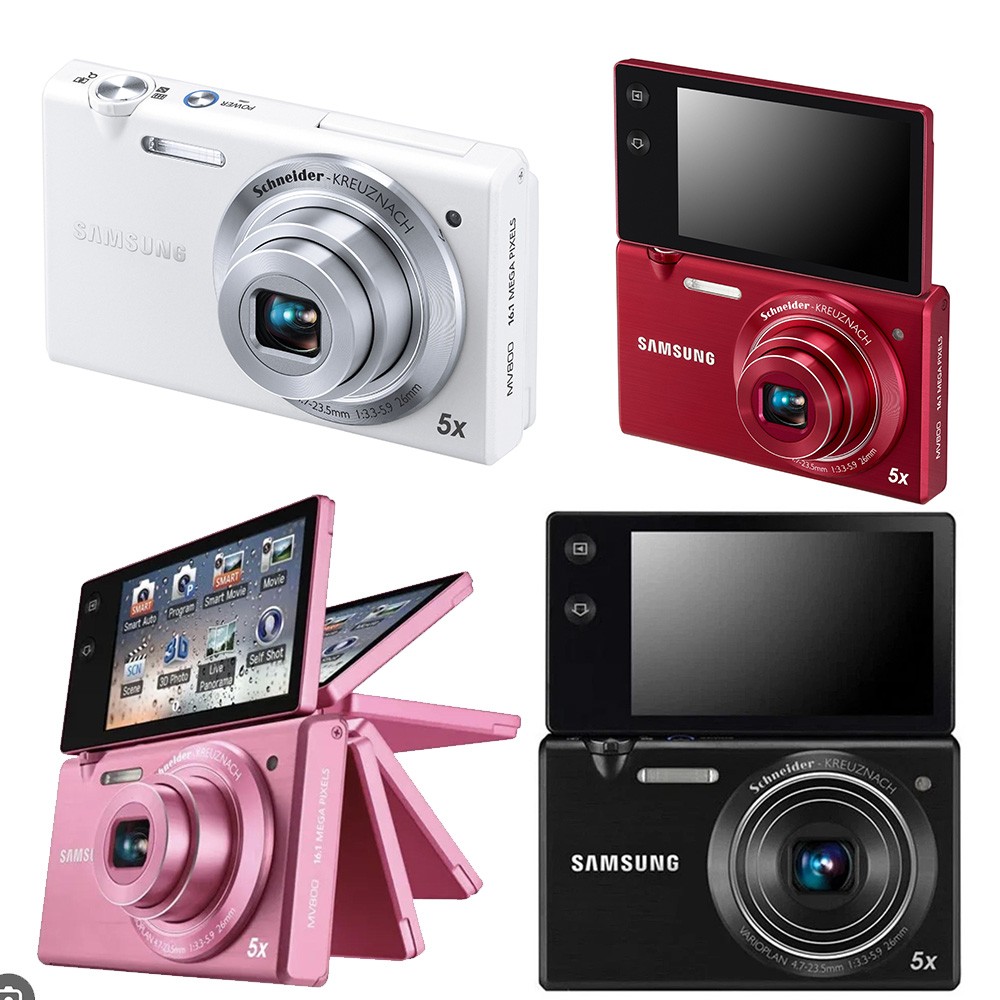 Samsung MV800 Flip-out Touch Screen Vlog Compact Digital Camera