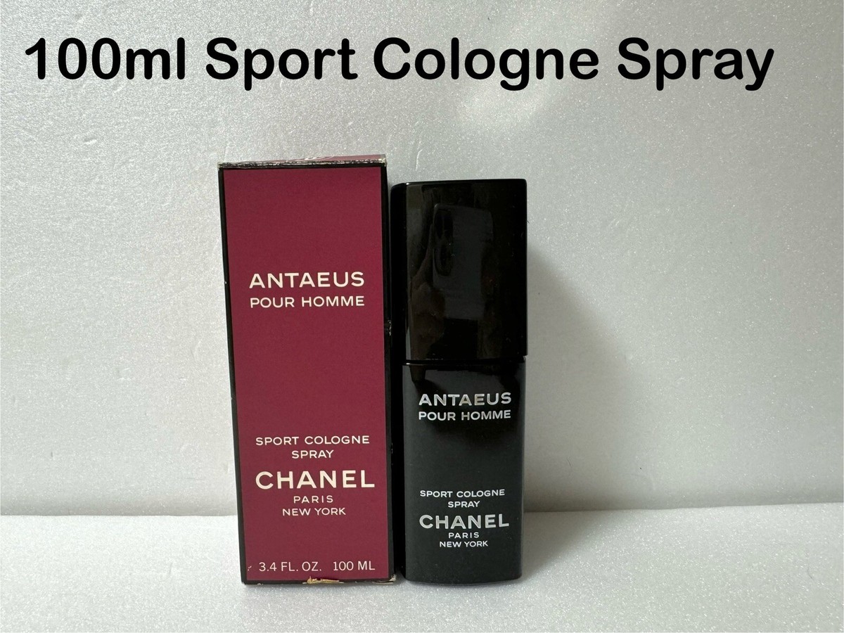 Chanel ANTAEUS SPORT COLOGNE 100ml Spray Vintage 1980's FULL NEW