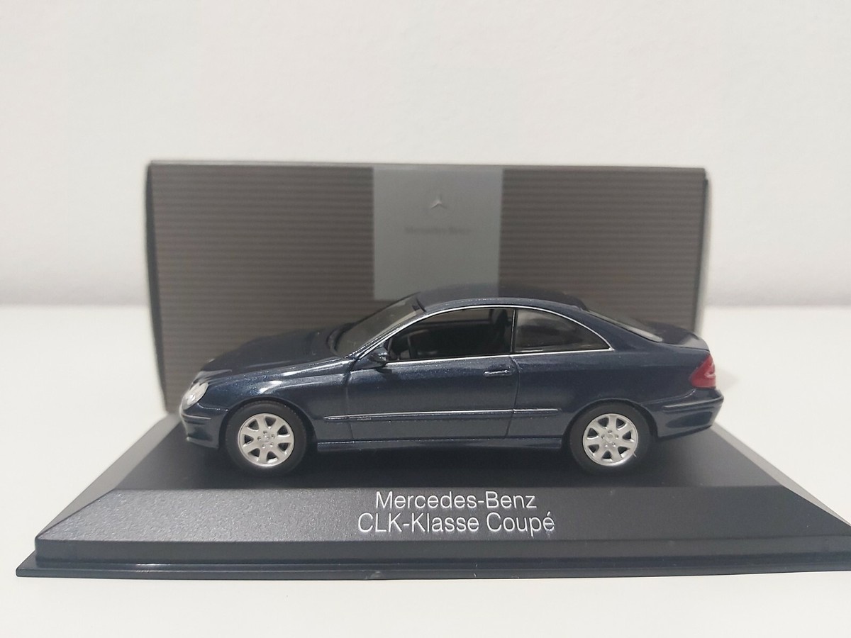 Mercedes-Benz CLK Coupé (C209) Dark Blue 1:43 Minichamps Rare | eBay