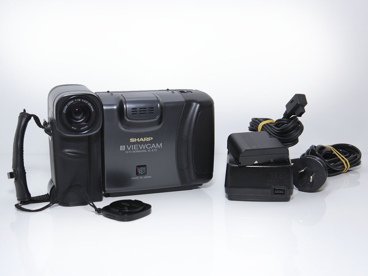 SHARP VL-E83 📹 video8 8mm Hi-Fi Cassette Tape Camcorder Video