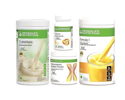 HERBALIFE Weight Loss Combo (Mango Flavor, shakemate, protein
