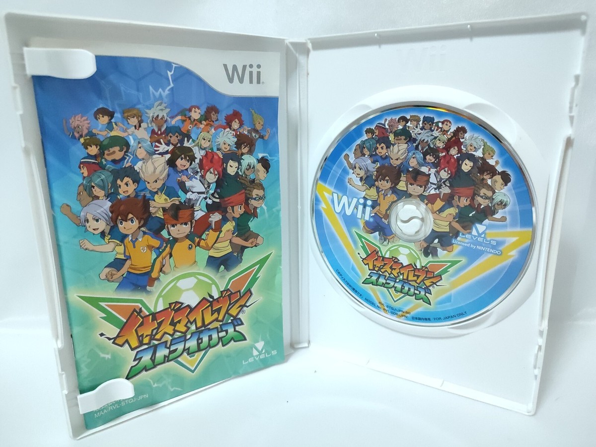 NINTENDO Wii 3 Set Inazuma Eleven, Strikers/2012 Xtreme/2013