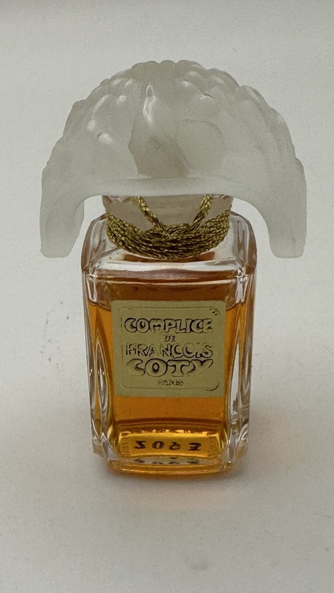 Vintage Coty Complice de Francois Paris Perfume 0.25 fl oz NEW IN