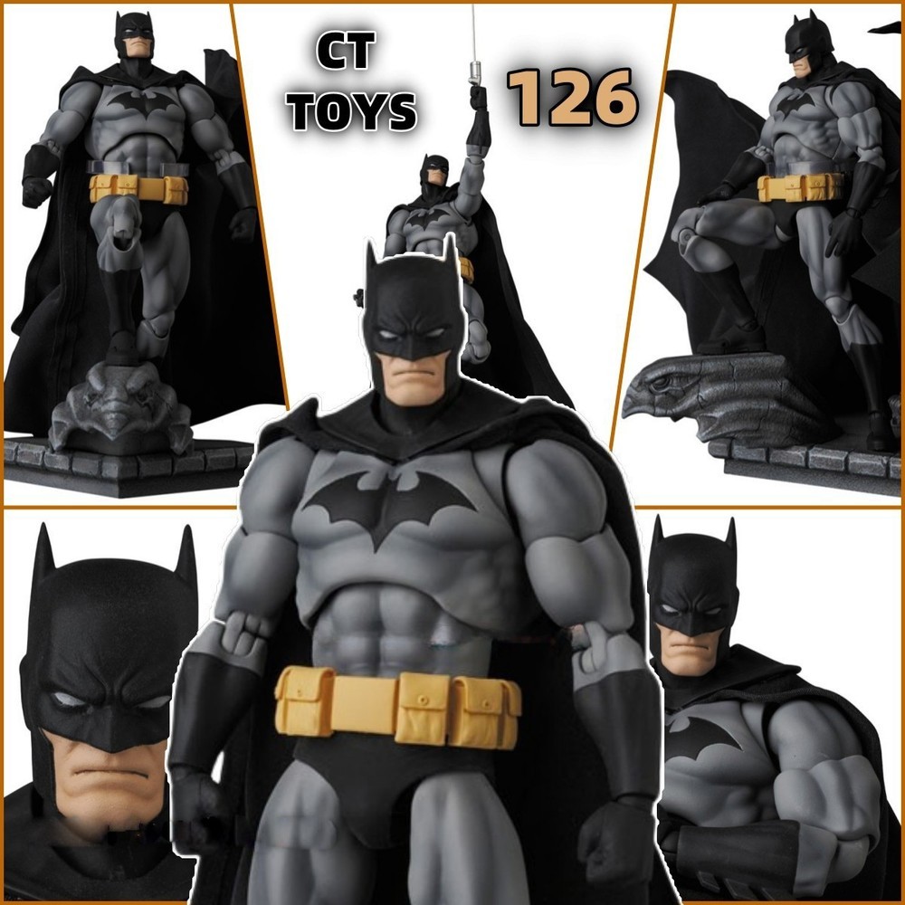 In-Stock CT Toys Hush Batman Black Ver. Action Figure MAF126 New