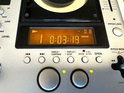 Vestax CDX-16 CDJ Mixer Dual CD Player AC100V | eBay