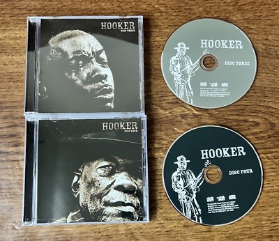 Hooker By John Lee Hooker 4 CD Box Set Shout Factory 2006