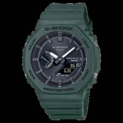 CASIO G-Shock GA-B2100-3A GAB2100-3A Bluetooth Solar Men's Green