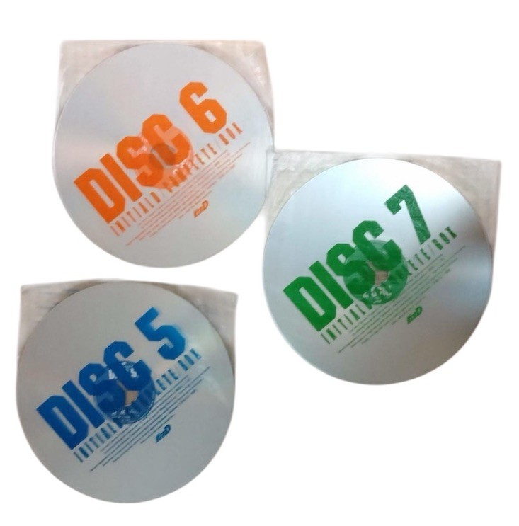 INITIAL D Laserdisc COMPLETE BOX 7LD set Japanese anime With