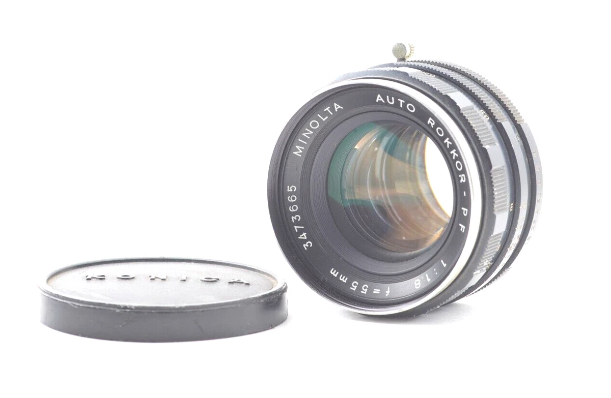 Minolta Rokkor PF Minolta MD 55mm Focal Camera Lenses for sale | eBay