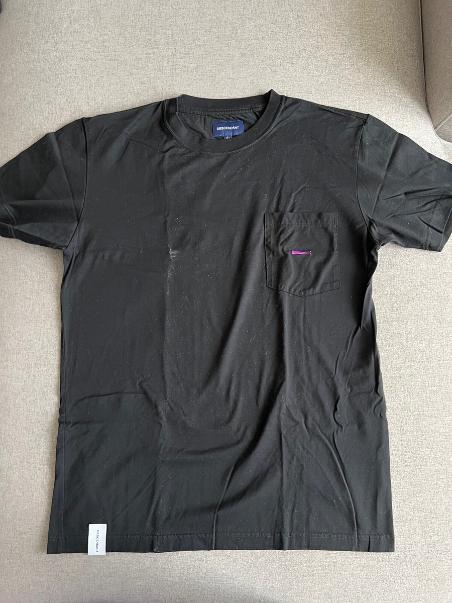 Descendant Japan Black Pocket T Shirt Wtaps Size 1 | eBay