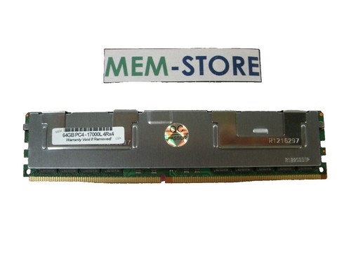 Samsung 128GB 2x64GB 8RX4 PC3-12800L 1600MHz LRDIMM ECC Reg Server