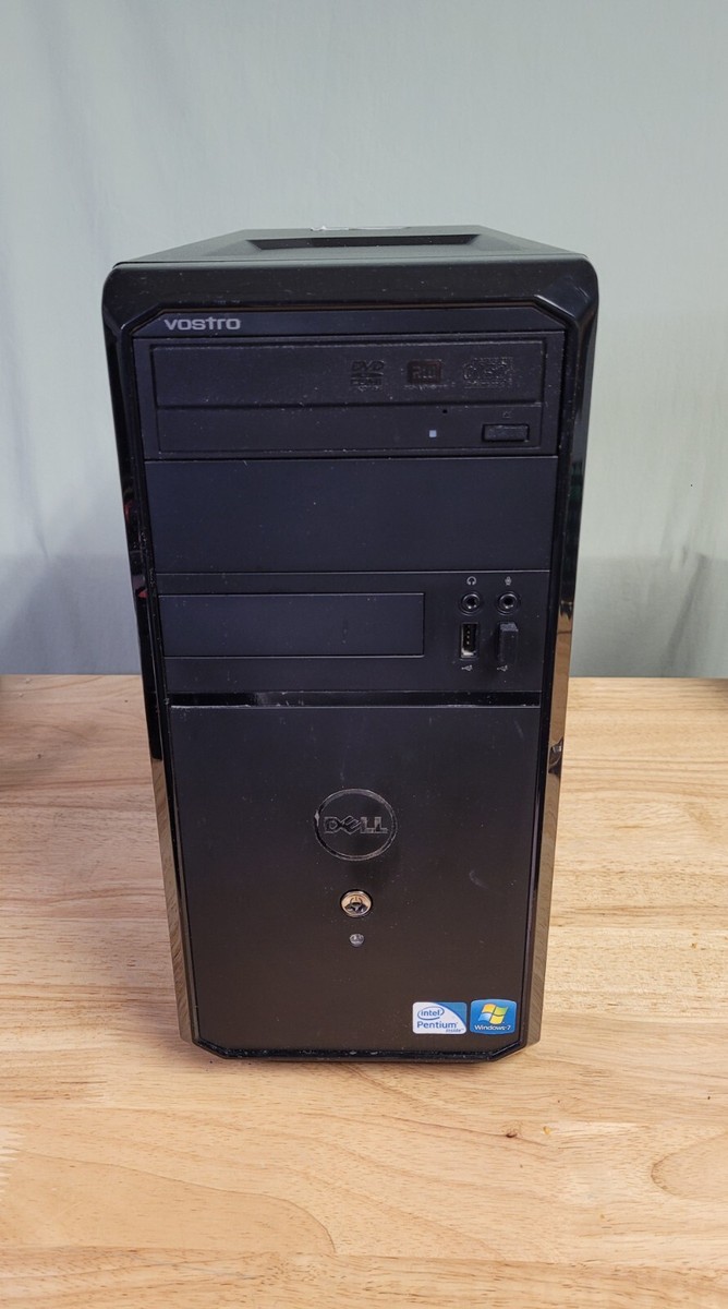 Windows 7 Desktop Dell Vostro 260. 2.00 GB RAM. DVD-RW. Tower only