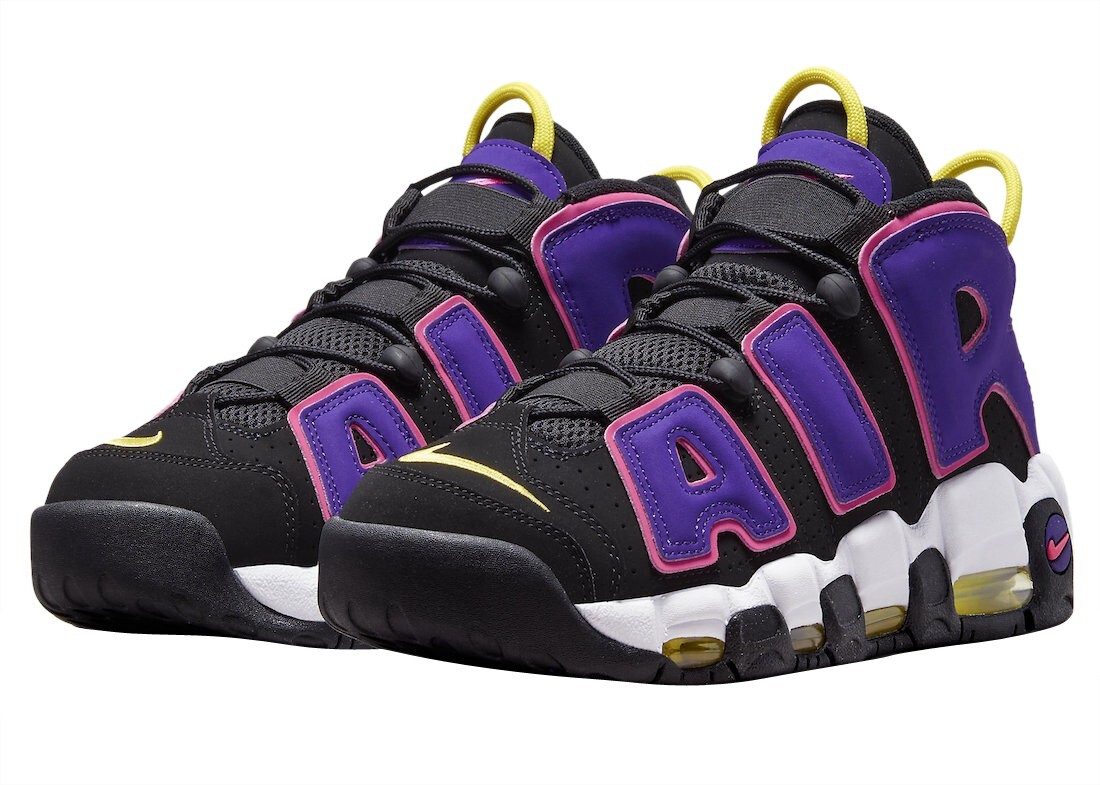 Nike Air More Uptempo 96 Black Court Purple, New release, limited