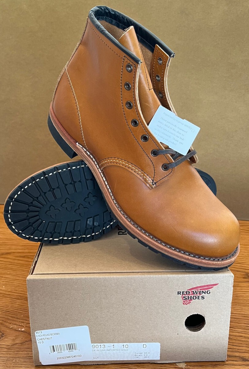 Red Wing Heritage 9013 Beckman Chestnut Featherstone Round Toe 6
