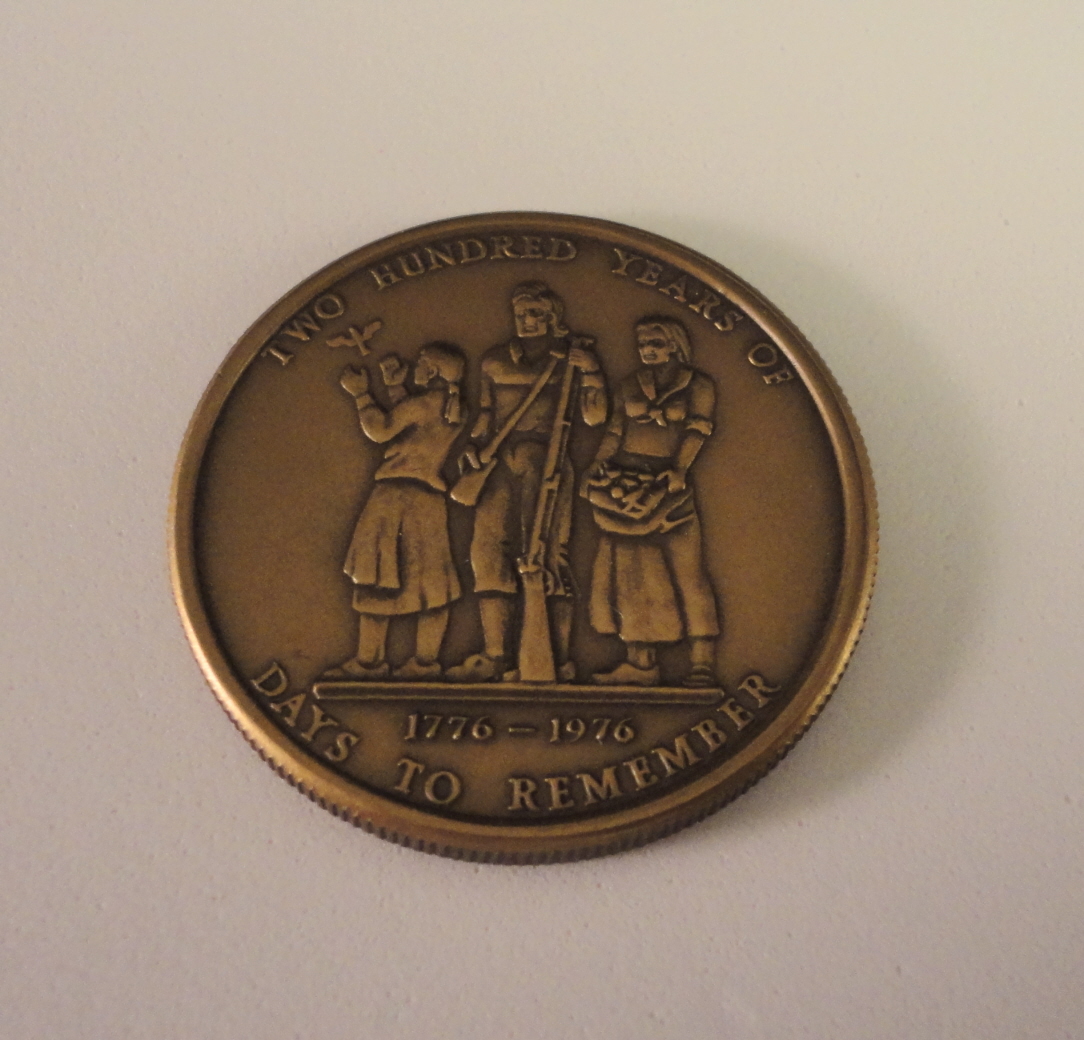Bronze Medal - 200 Yrs - GA - State of Georgia - 1777 - 1976