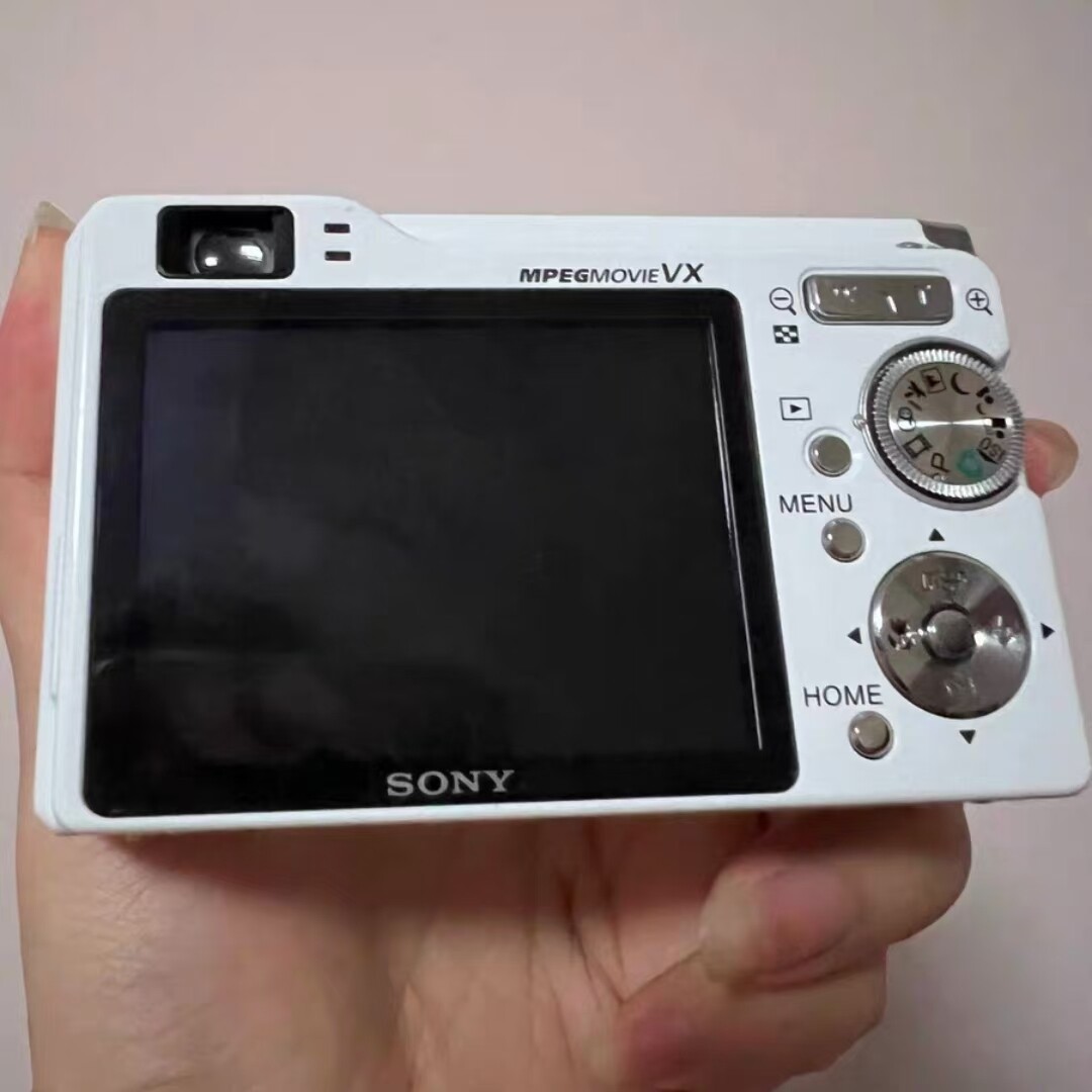 Sony Cyber-shot DSC-W80 7.2MP CCD Vintage Digital Camera - 100