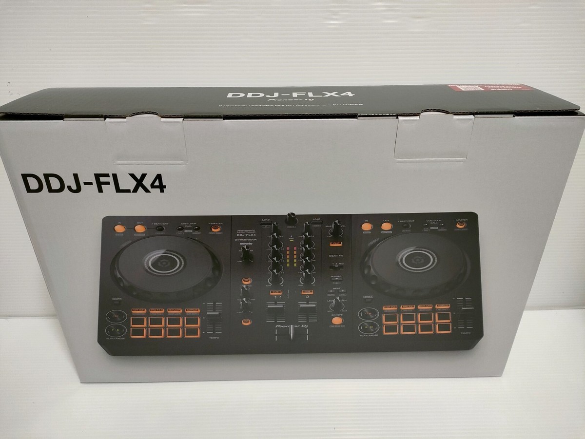 Pioneer DDJ-FLX4 2-Channel Serato Lite Rekordbox Software DJ