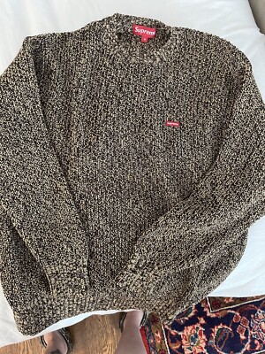 Supreme Small Box Knit Sweater | eBay