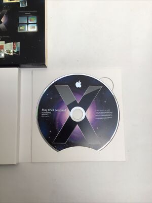 Apple Mac OS X Version 10.5 Leopard (MB022Z/A) Family Pack | eBay