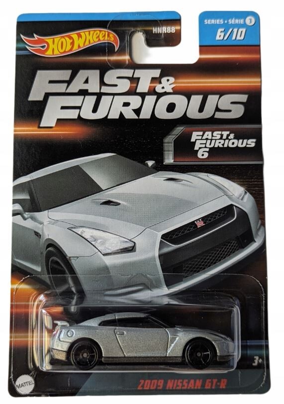 HOT WHEELS 2009 Nissan GT-R Fast & Furious HNT16-ND710 | eBay