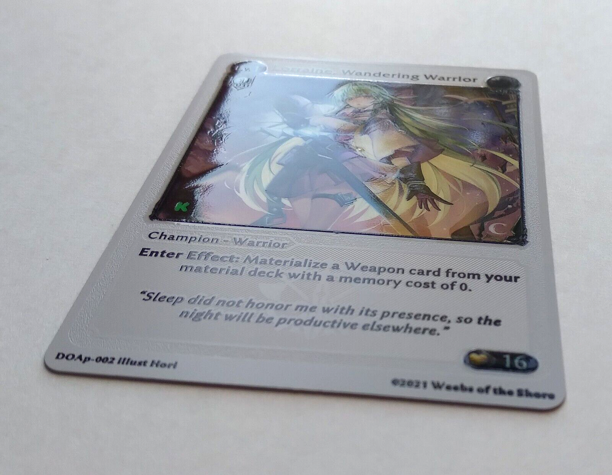 Grand Archive TCG: Lorraine, #1109/1285 Wandering Warrior Metal