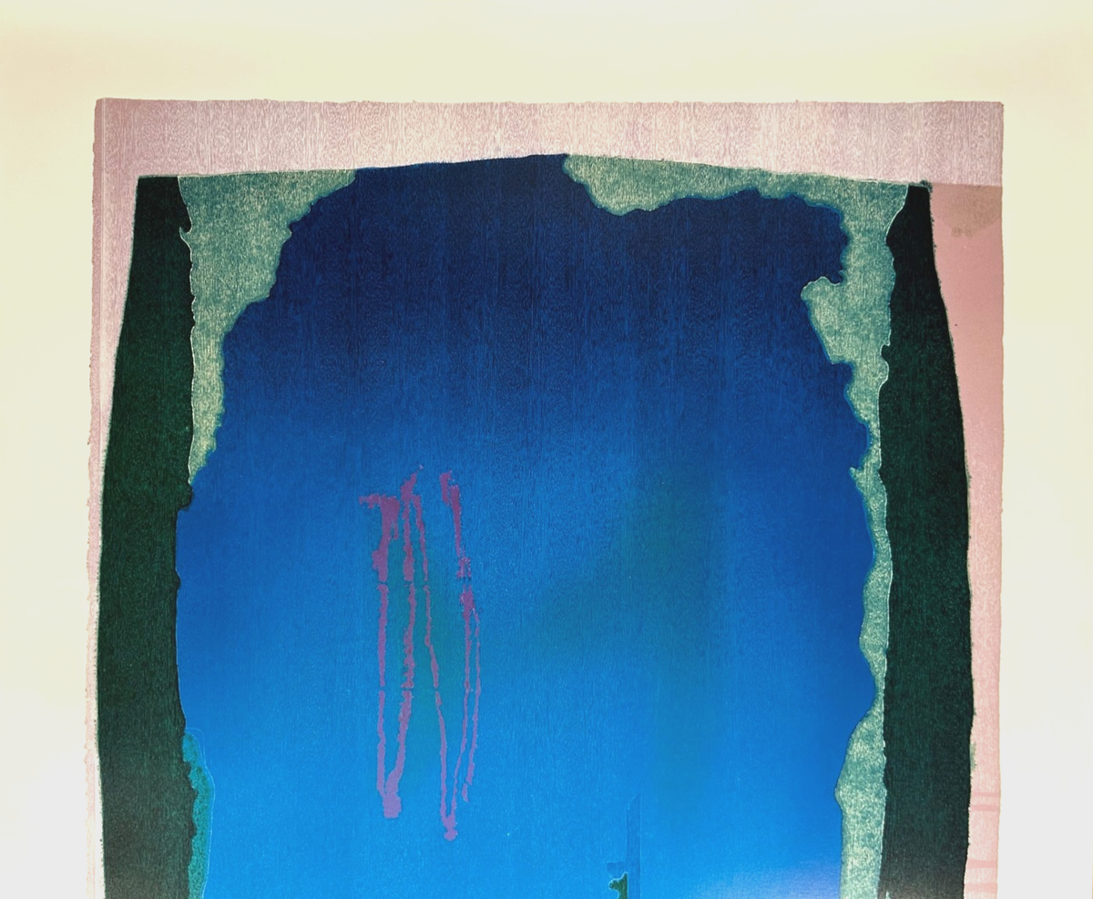 Freefall, 1992 by Helen Frankenthaler Rare 1993 Exhibition Art