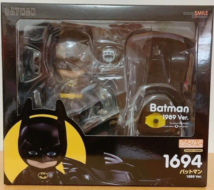 GOOD SMILE COMPANY #1694 NENDOROID BATMAN 1989 ACTION FIGURE NEW