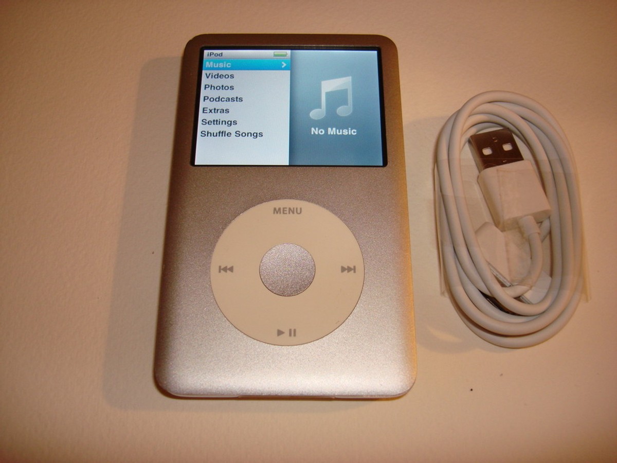 APPLE iPOD CLASSIC 7TH GEN. SILVER 120GBNEW BATTERY | eBay