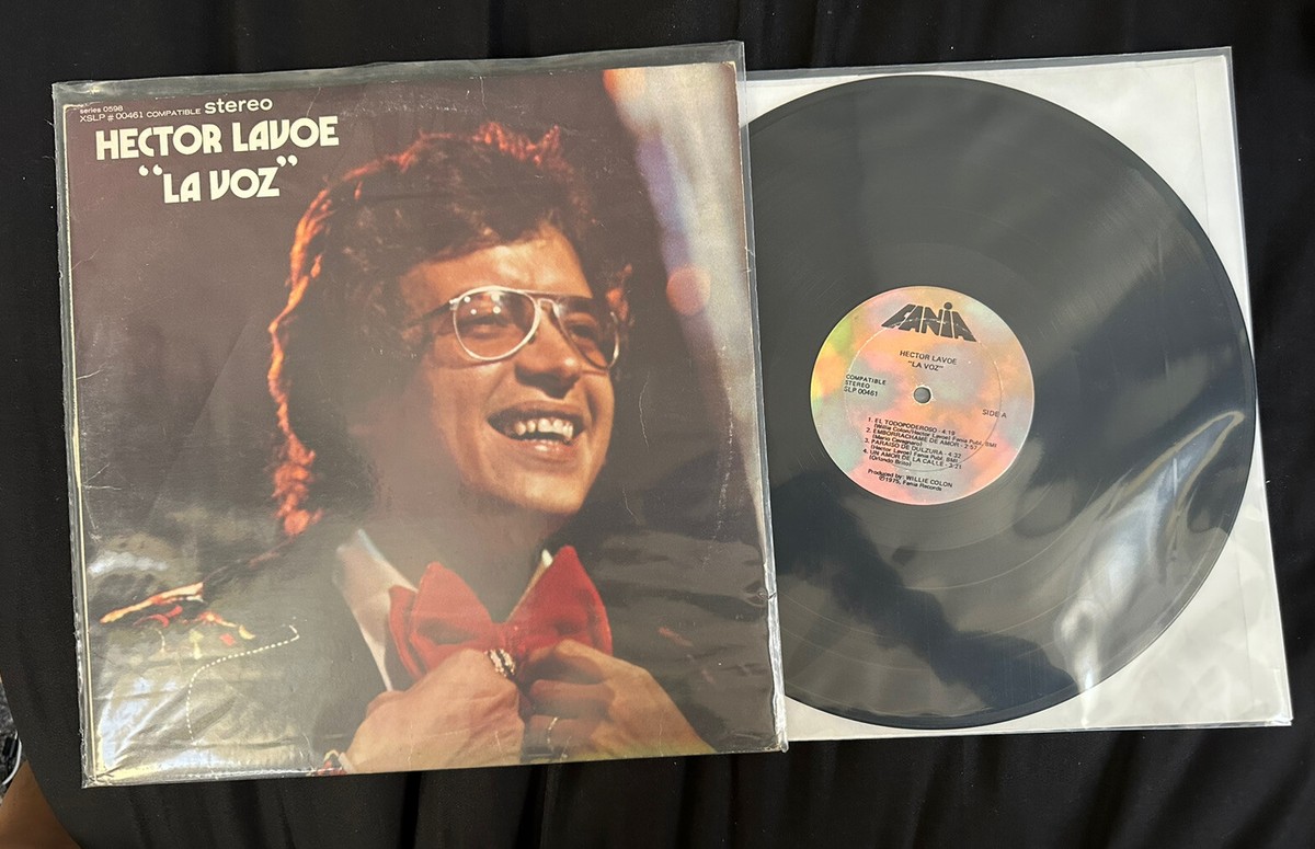 Hector Lavoe La Voz SLP 00461 Sterling Stamped 1975 Mex Press Used