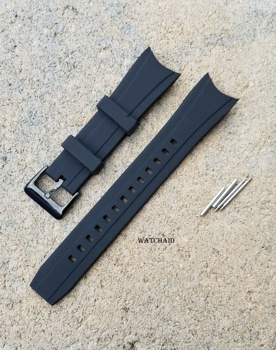 23MM BLACK ECO-DRIVE BAND FOR CITIZEN B741-s066450 E168-S070830