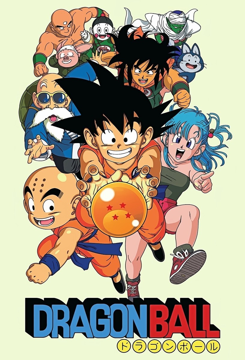 Dragon Ball Anime TV Series Poster 1986 - 11x17 Inches | NEW USA