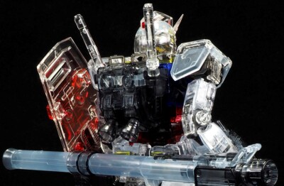 BANDAI RG 1/144 RX-78-2 GUNDAM Color Clear Ver Gundam Exhibition