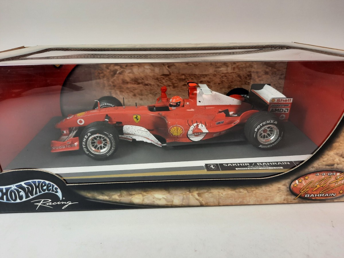 限定 HW 1/18 Ferrari F2004 #1シューマッハ 300Pcs 限定 HW 1/18