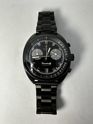 Zodiac Grandrally Chronograph Black Dial Men's Watch ZO9608