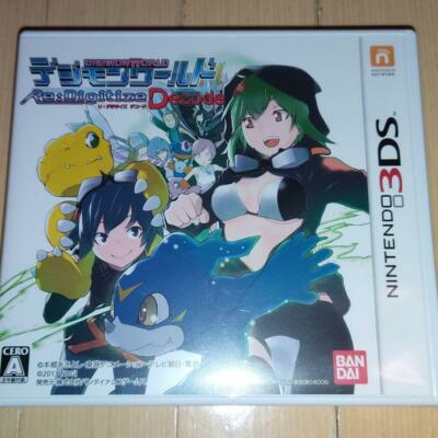 USED 3DS Nintendo Digimon World Re: Digitize Decode (language
