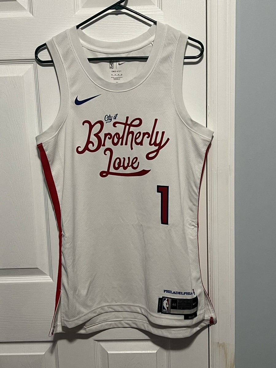 James Harden Nike Philadelphia 76ers Brotherly Love Nike NBA