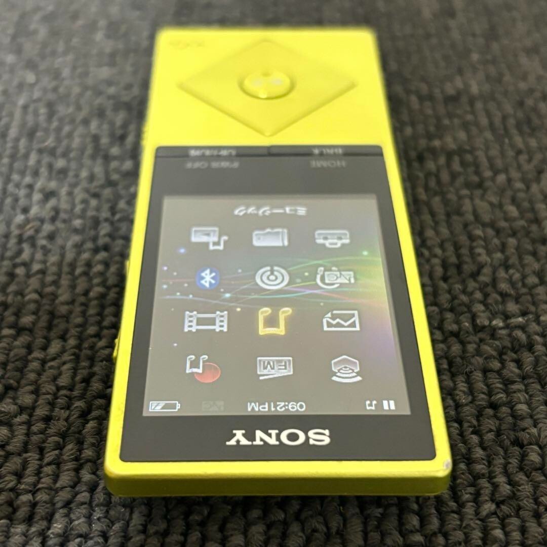 SONY Walkman A20 Series 16GB Hi-Res 2015 Lime yellow NW-A 25