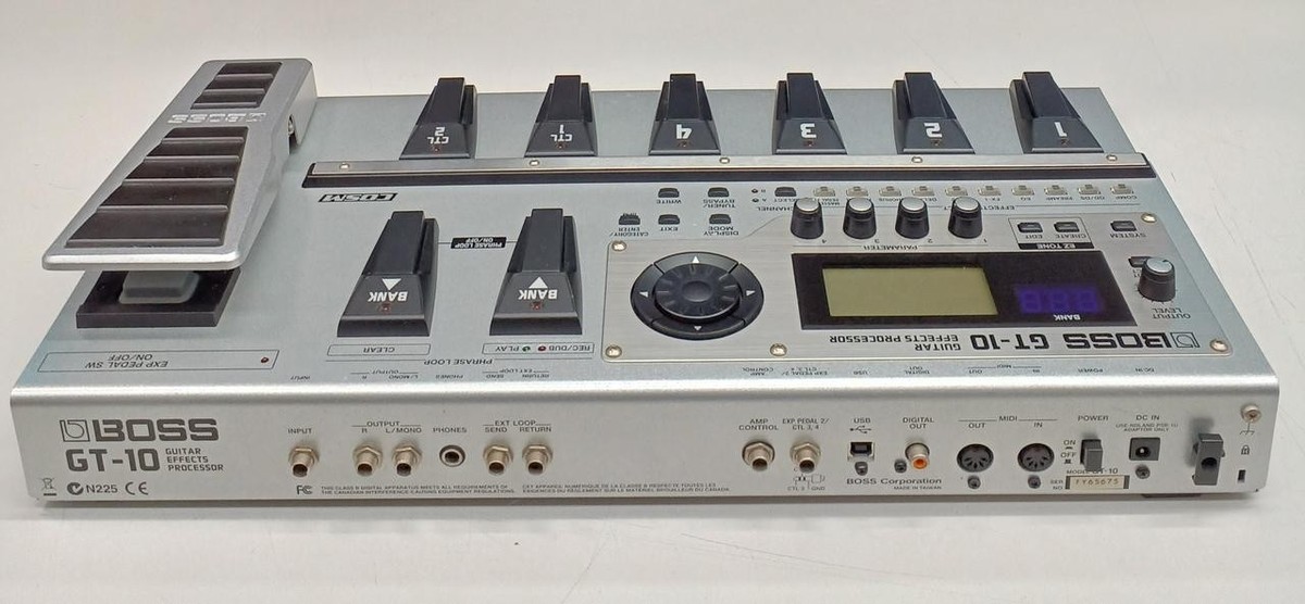Boss GT-10 Multi-Effects Guitar Effect Pedal for sale online | eBay