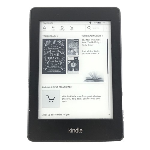 Amazon Kindle Paperwhite 2018 10th Gen 8GB WiFi Waterproof Black