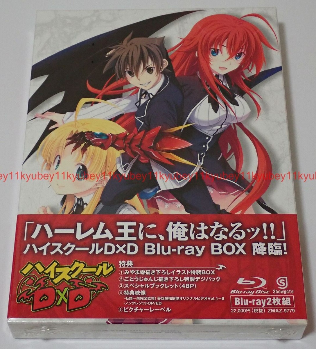 High School DxD 1st Season Blu-ray Box Booklet Limited Edition