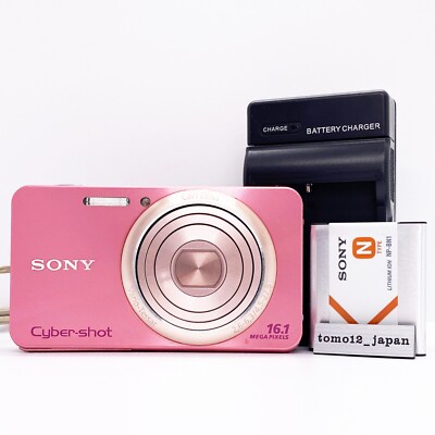 SONY Cyber-shot DSC-W570 Pink 5x Zoom 16.1 MP Digital Camera