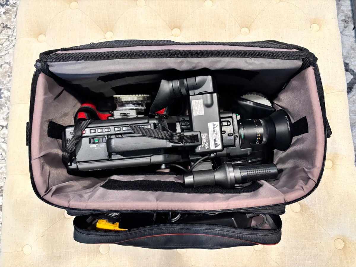Sony CCD-V5000 Hi8 Video Camera Recorder Pro Camcorder w/ Case | eBay