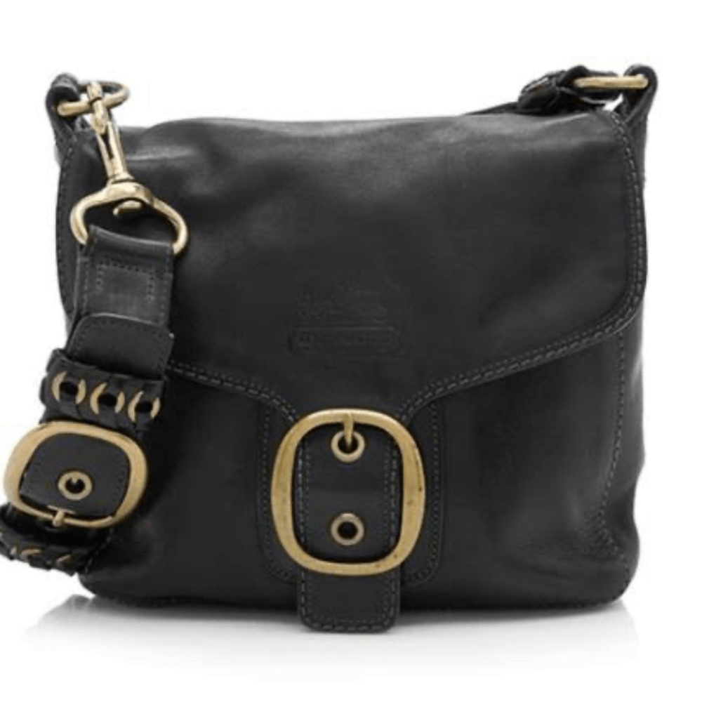 Coach Bleecker Leather Flap Large Shoulder Bag SKU 78660 | eBay