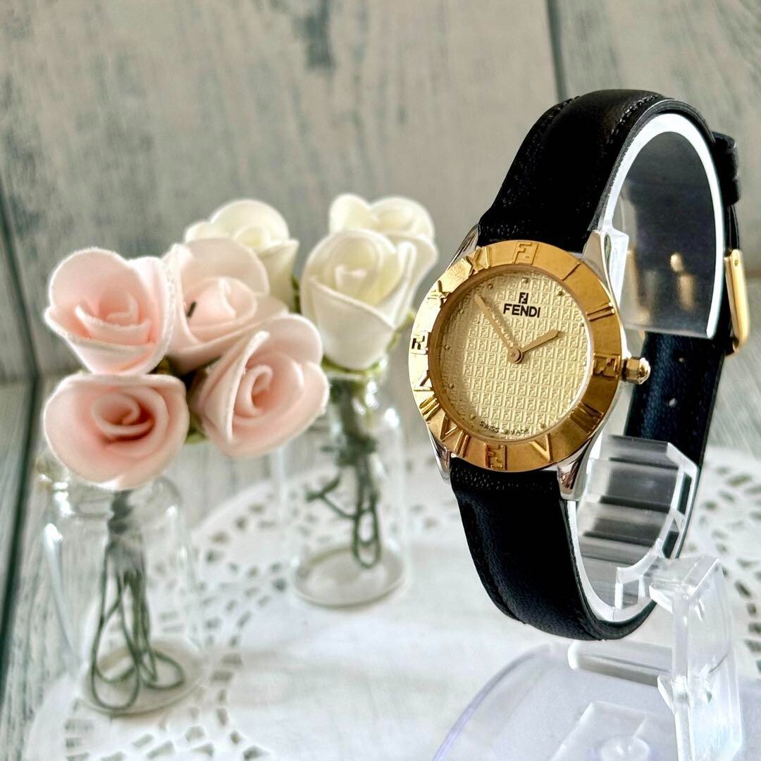 FENDI Watch 2000L Ladies Gold Used From Japan Check description | eBay
