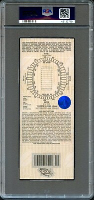 2002 SUPER BOWL 36 XXXVI FULL TICKET PATRIOTS BRADY'S FIRST MVP