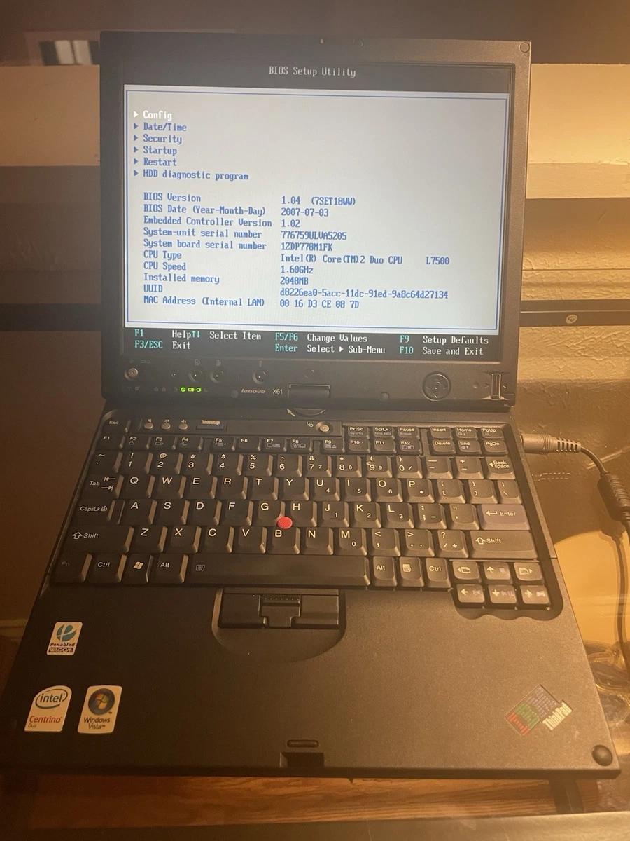 Lenovo ThinkPad X61 PC Laptops & Netbooks for Sale - Shop New