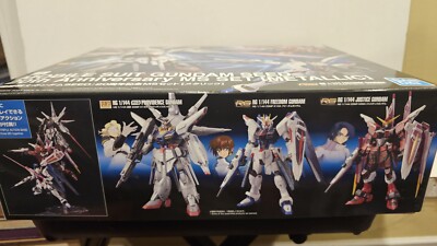 MOBILE SUIT GUNDAM SEED 20th Anniversary MS SET METALLIC BANDAI HG
